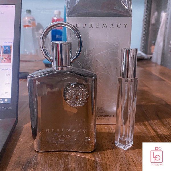 Leo Perfume - nước hoa chiết 10ml Supremacy Silver - Clone nước hoa Creed Adventus