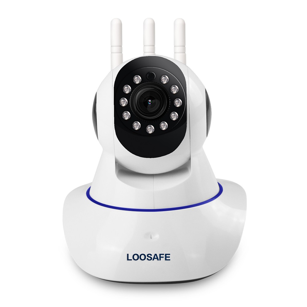 loosafe camera quan sát 3 râu 2.0 - Full HD 1080P camera quan sát kèm thẻ nhớ 32GB | BigBuy360 - bigbuy360.vn
