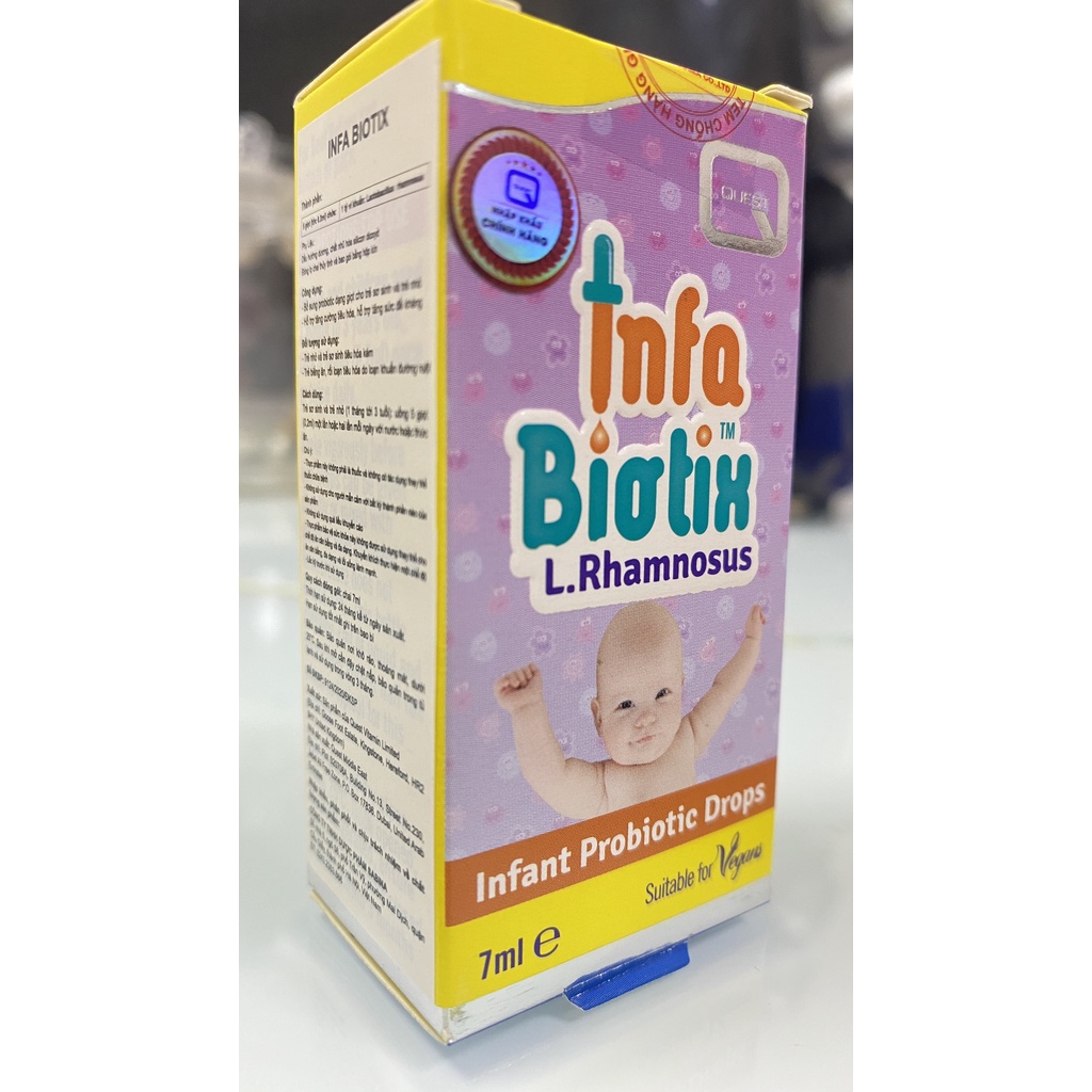 Men Vi Sinh Infa Biotix Bổ Sung Lợi Khuẩn Giúp Cân Bằng Hệ Tiêu Hóa,Tăng Đề Kháng