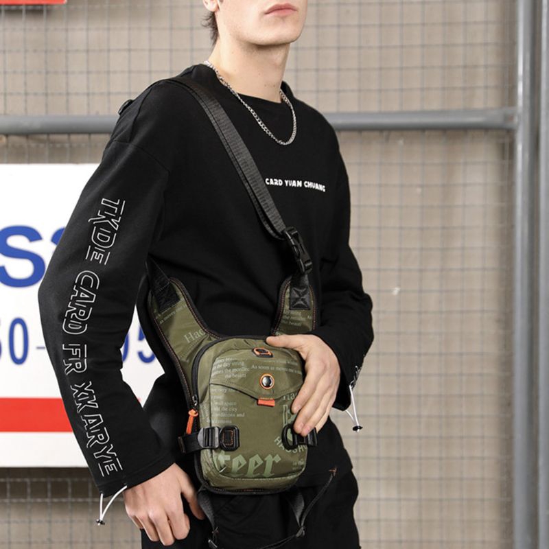 BST❀Men Outdoor Riding Drop Leg Bag Tactical Military Belt Shoulder Crossbody Pack