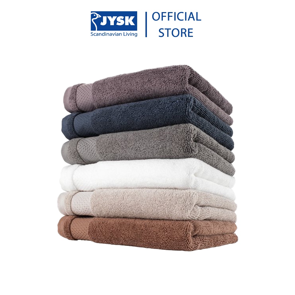 Khăn tắm cotton | JYSK Nora | 40x60cm | Nhiều màu