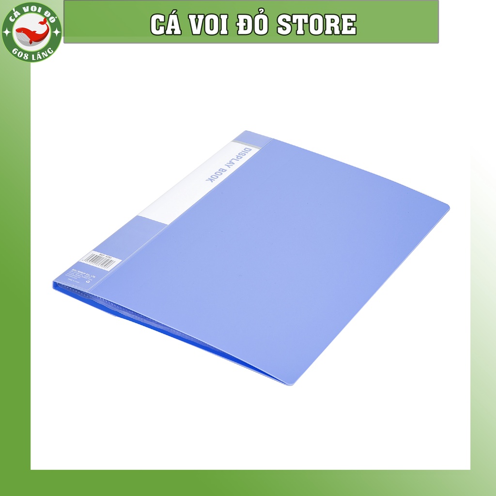 File lá A4 Deli, Xanh dương - 10/20/30/40 lá - 1 chiếc - E5210/E5220/E5230/E5240