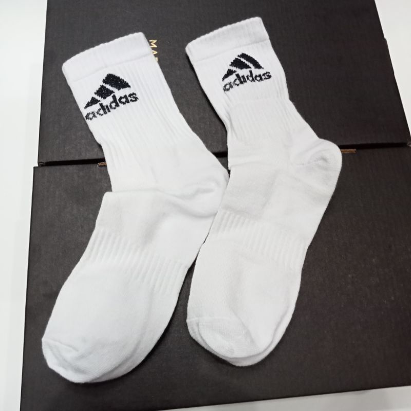 Tất dệt kim thể thao cổ lửng Trắng