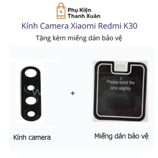 Kính camera sau Xiaomi Redmi K30 - Tặng kèm miếng dán