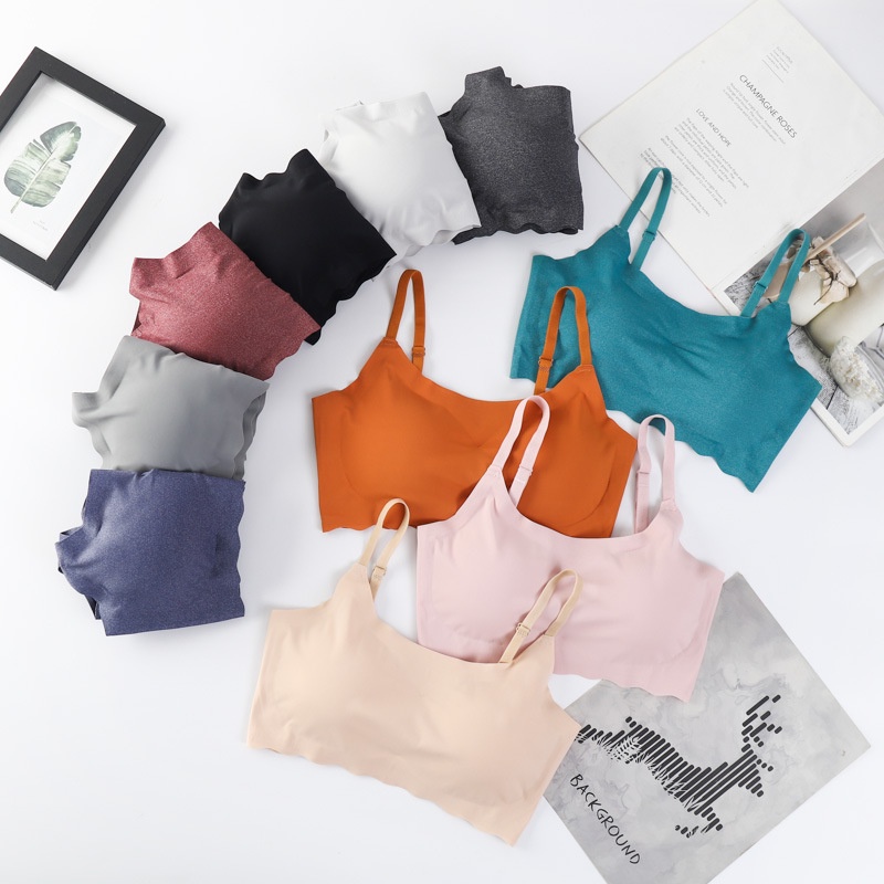 Áo Ngực Thể Thao Không Gọng Chống Sốc Size S / M / L / XL / XXL