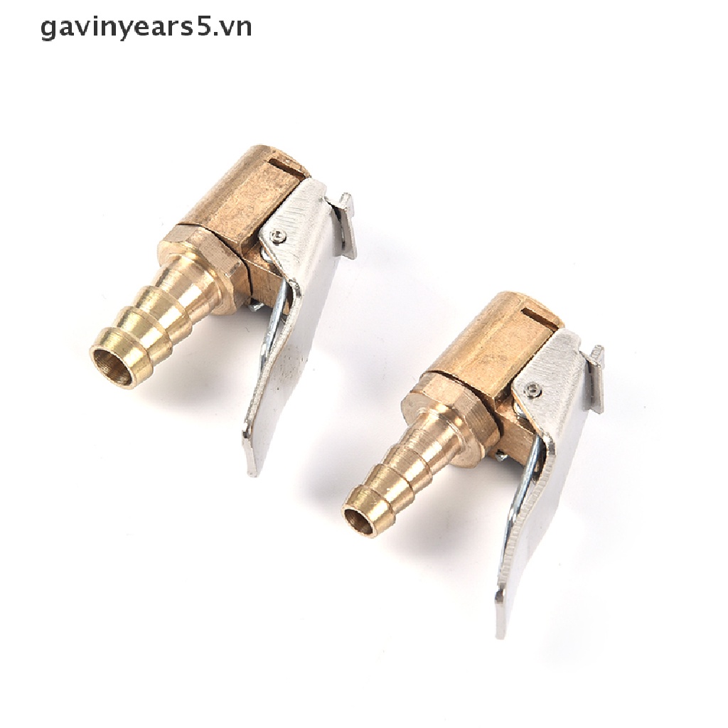 Van Bơm Hơi Lốp Xe Hơi Bằng Đồng Thau Có Kẹp Tiện Dụng