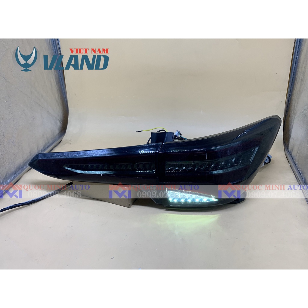 ĐÈN HẬU CHO TOYOTA FORTUNER 2017-2019 NÂNG CẤP LÊN 2021