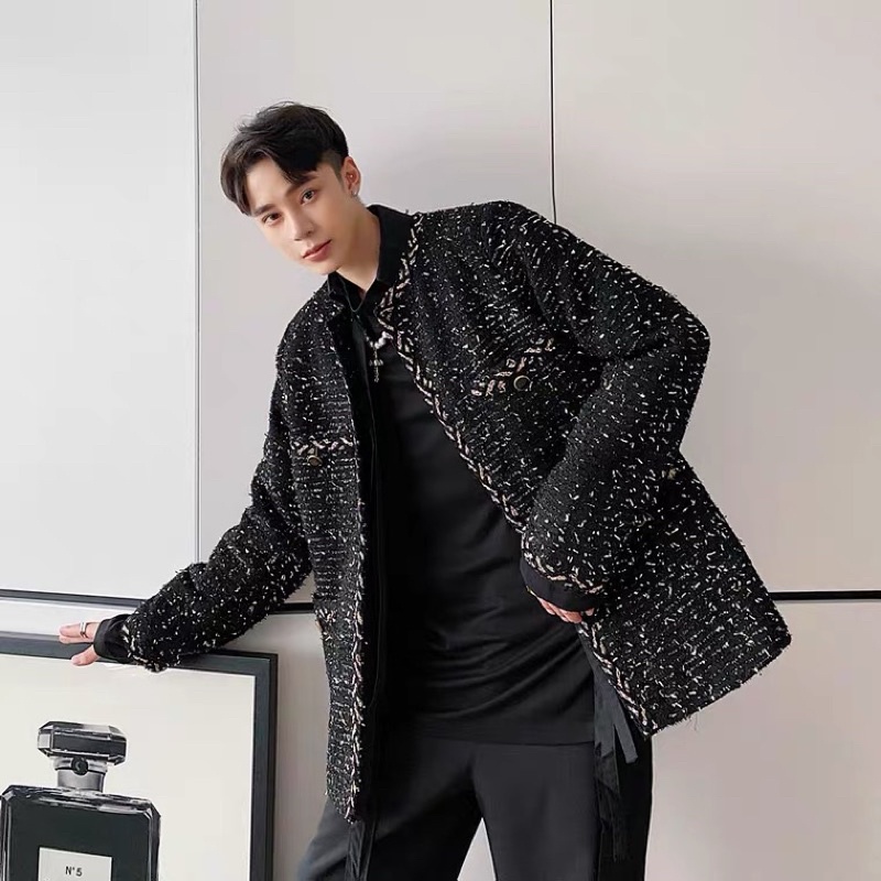 Áo dạ tweed nam