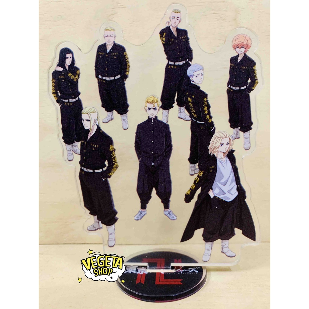 Mô Hình Tượng Standee Acrylic Mica 2 mặt - Tokyo Revengers - Takemichi Mikey Draken Baji Kazutora Mitsuya Hinata Chifuyu