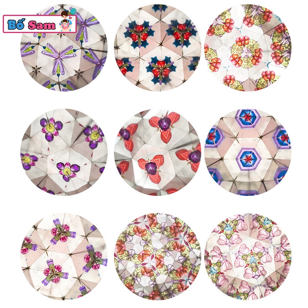Kính vạn hoa đồ chơi cho bé giúp bé sáng tạo phát triển trí tuệ Shop Bố Sam