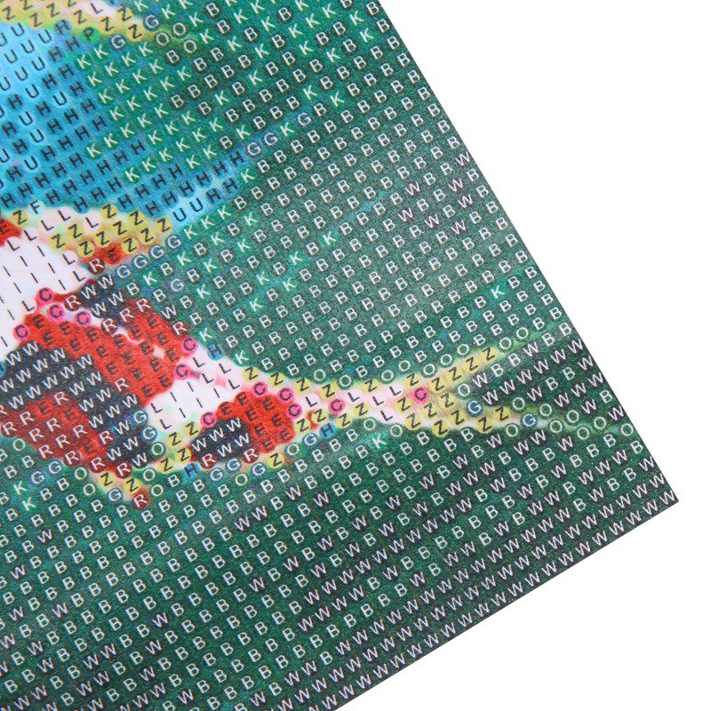 Bộ tranh toàn phần đính đá tròn thêu chữ thập hình cá KOI 5D nghệ thuật