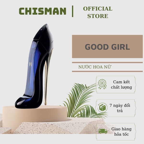 Nước hoa nữ Guốc Đen 80ml nồng độ EDP- Hương thơm nhẹ nhàng nữ tính quyến rũ lưu hương lâu- Chisman