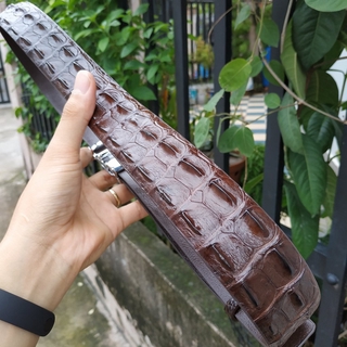 Thắt Lưng Da Cá Sấu Liền 4 cm [PHIÊN BẢN CÓ GÙ RẤT ĐẸP]