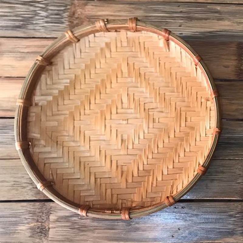Mẹt tre trang trí, mẹt tre bún đậu viền mây các size dùng cho nhà hàng, quán ăn