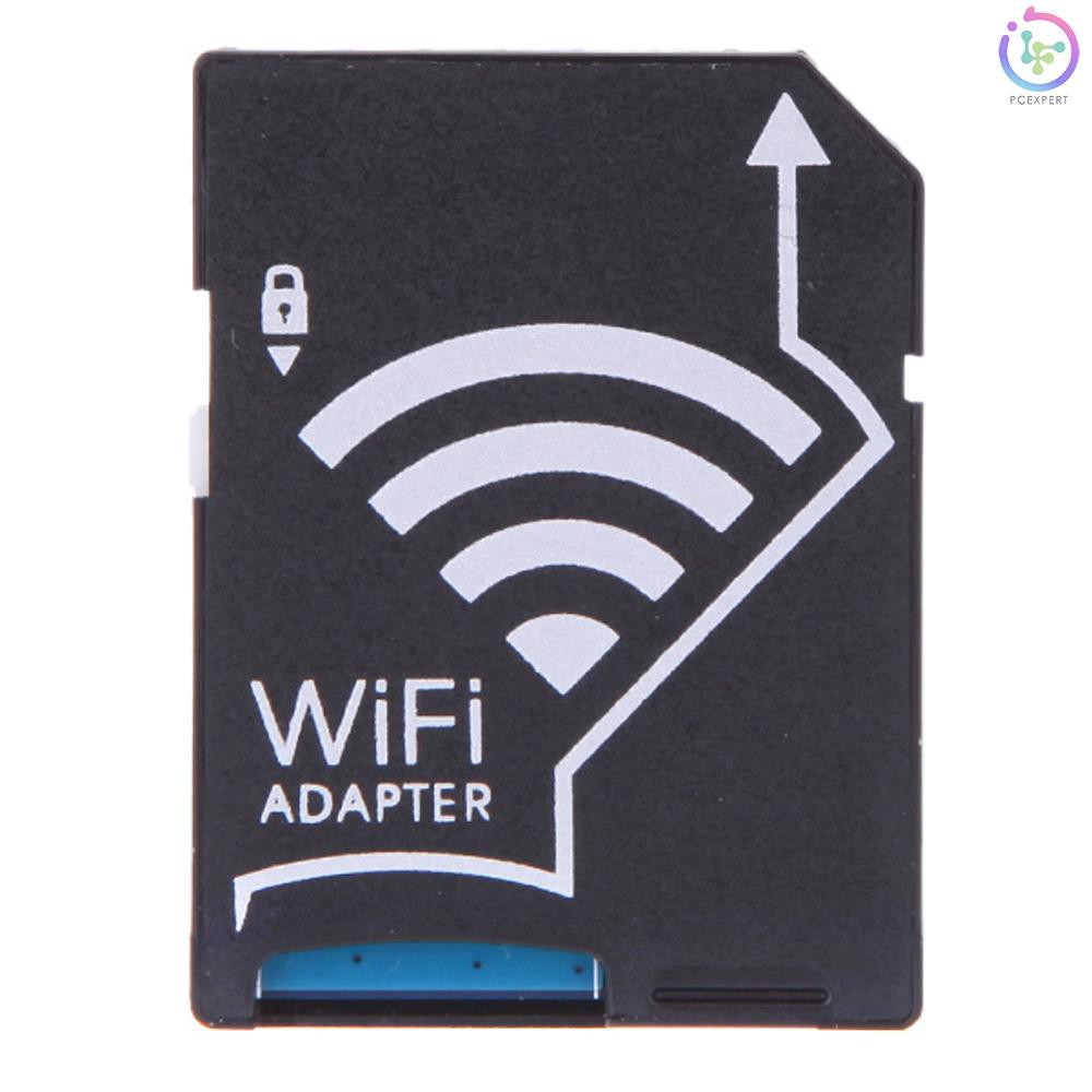 PCER WiFi Wireless Micro SD TF Card to SD Card Adapter for IOS Android Smartphone Tablet SLR Sony Ca