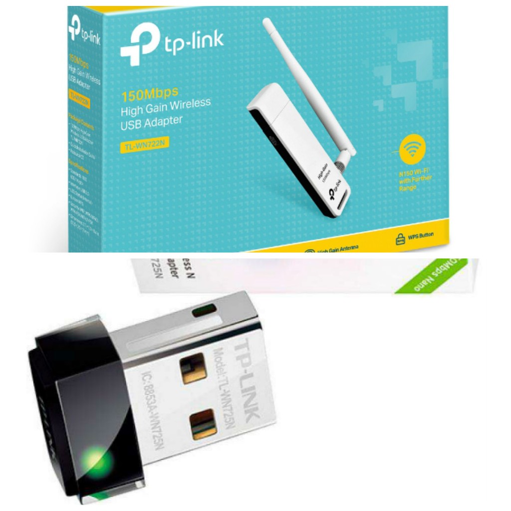 [FREESHIP] USB THU WIFI TP-LINK USB 722 CÓ ANTEN - 725 KHÔNG ANTEN