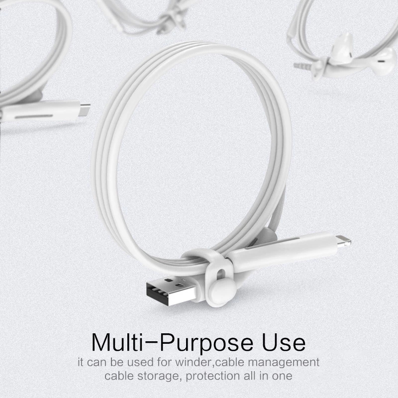 Phù Hợp Vỏ Bọc Bảo Vệ Dây Cáp Sạc / Tai Nghe Cổng Lightning USB Bằng Silicon Cho iPhone