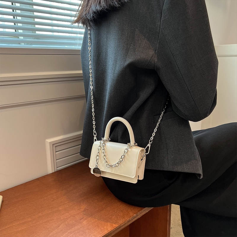 IELGY Túi Đeo Vai Có Dây Đeo Mắc Xích Nhiều Màu Tùy Chọn Thời Trang Cho Nữ