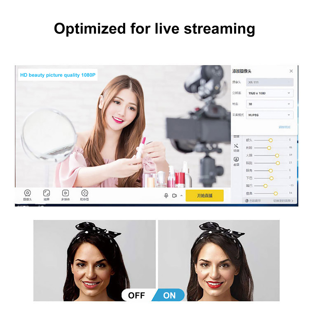 Webcamb3 Hd 1080p Kèm Micro Tiện Dụng Cho Máy Tính