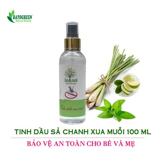 Tinh dầu sả chanh đuổi muỗi AmeGreen 100ml Bảo Vệ Mẹ và Bé