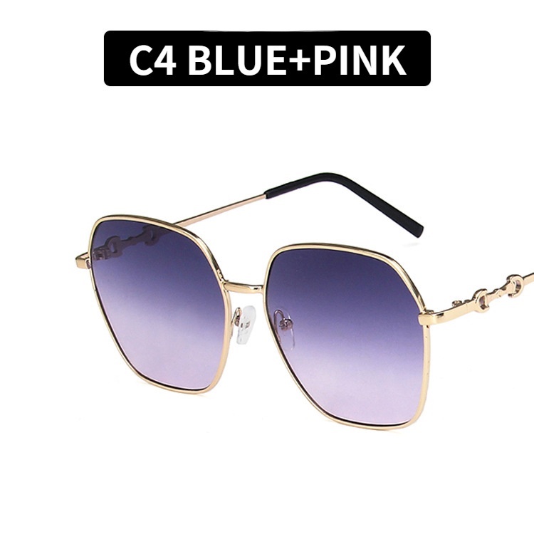 Kính Mát Gọng Tròn Cỡ Lớn Thời Trang Cho Nữ