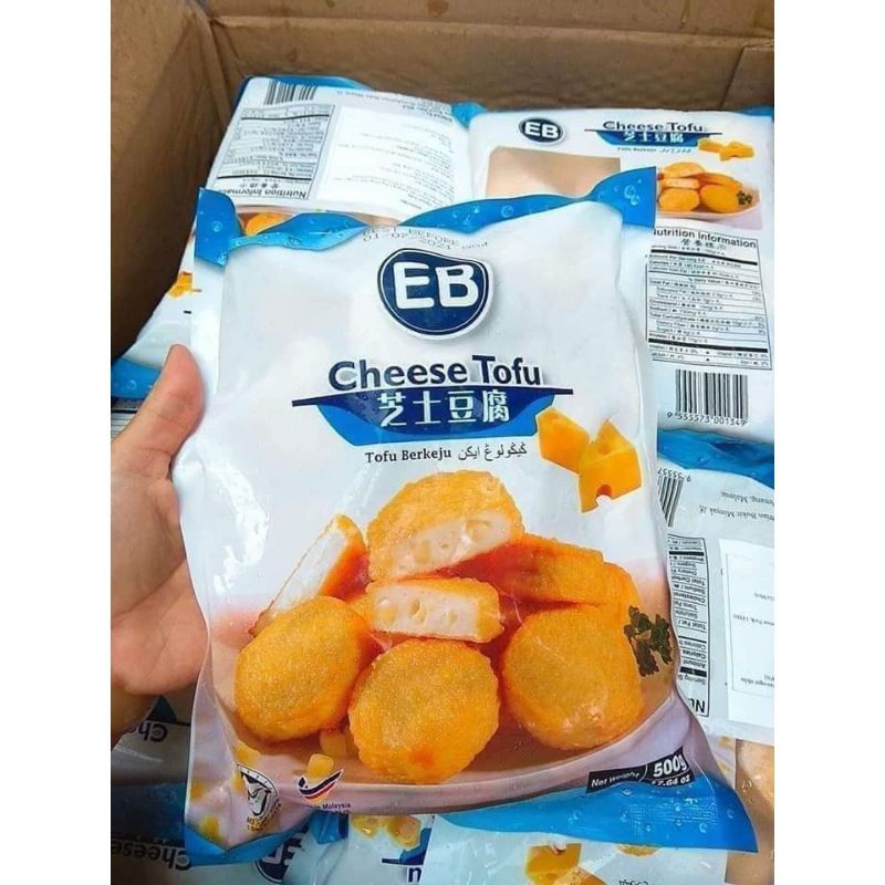 Đậu hũ phô mai gói malaysia Khay thả lẩu mix 5 vị