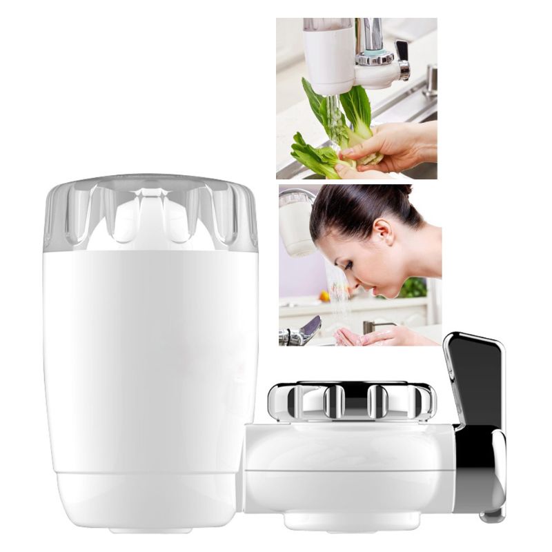 Vòi Lọc Nước Bằng Gốm Sứ Màu Trắng Thay Thế Cho Hệ Thống Lọc Nước