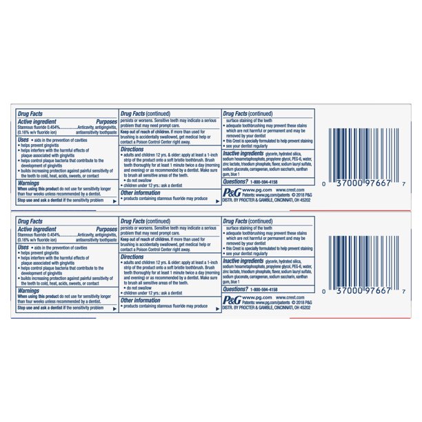 [MỚI] Kem đánh răng Crest Pro Health Advanced - Deep Clean Mint 5.1 oz 2 pack CHUẨN MỸ