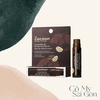 Tẩy da chết môi Cocoon Cà phê đắk lắk làm sạch da chết môi cocoon 5g