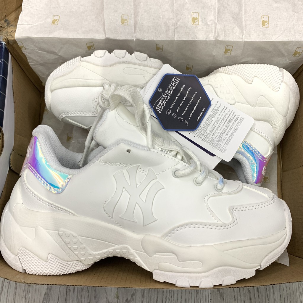 Giày Sneaker Ny Trắng Gót Holo Full Box Túi Xách HỖ TRỢ ĐỔI TRẢ TRONG 15 NGÀY ! - HỔ TRỢ ĐỔI TRẢ TRONG 7 NGÀY ༈ ! ₛ ☘