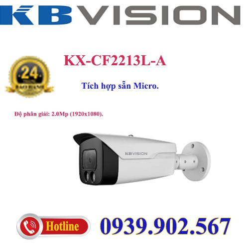 Camera 4 in 1 2.0 Megapixel KBVISION KX-CF2213L-A