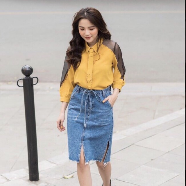 Sơ mi kiểu Hàn chất đẹp