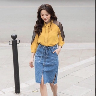 Sơ mi kiểu Hàn chất đẹp