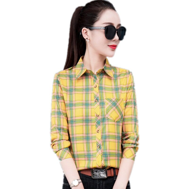 Áo Sơ Mi Sixsisters Tay Dài Thiết Kế Trẻ Trung Hợp Thời Trang Cho Bạn Gái