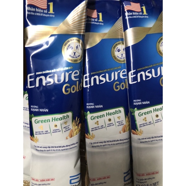 Sữa ensure gold hạnh nhân gói 60,6g