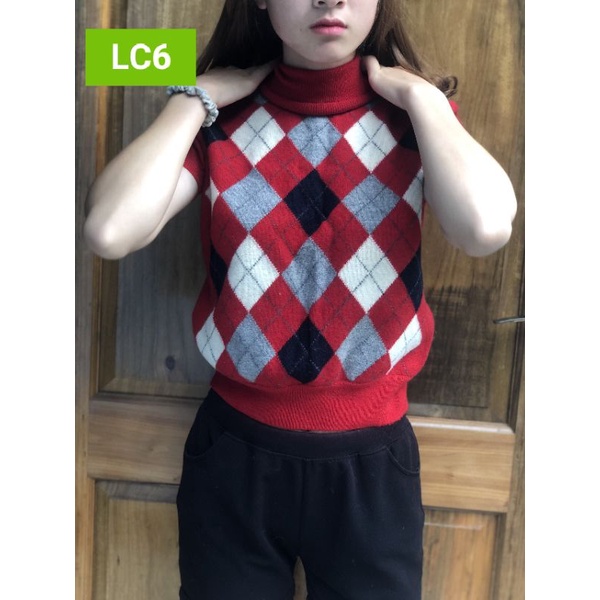 LC6-LC13 COMBO 159K/3ÁO ÁO LEN ngắn tay thời trang Hàn Quốc
