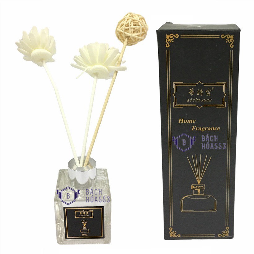 [Có Video] Tinh dầu thơm phòng que tự khuếch tán Longfine Therapy Diffuser 50ml