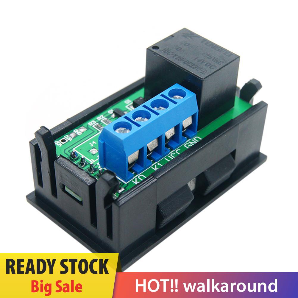 Mô Đun Rơ Le Hẹn Giờ Hiển Thị Đèn Led Kỹ Thuật Số 12v T2302