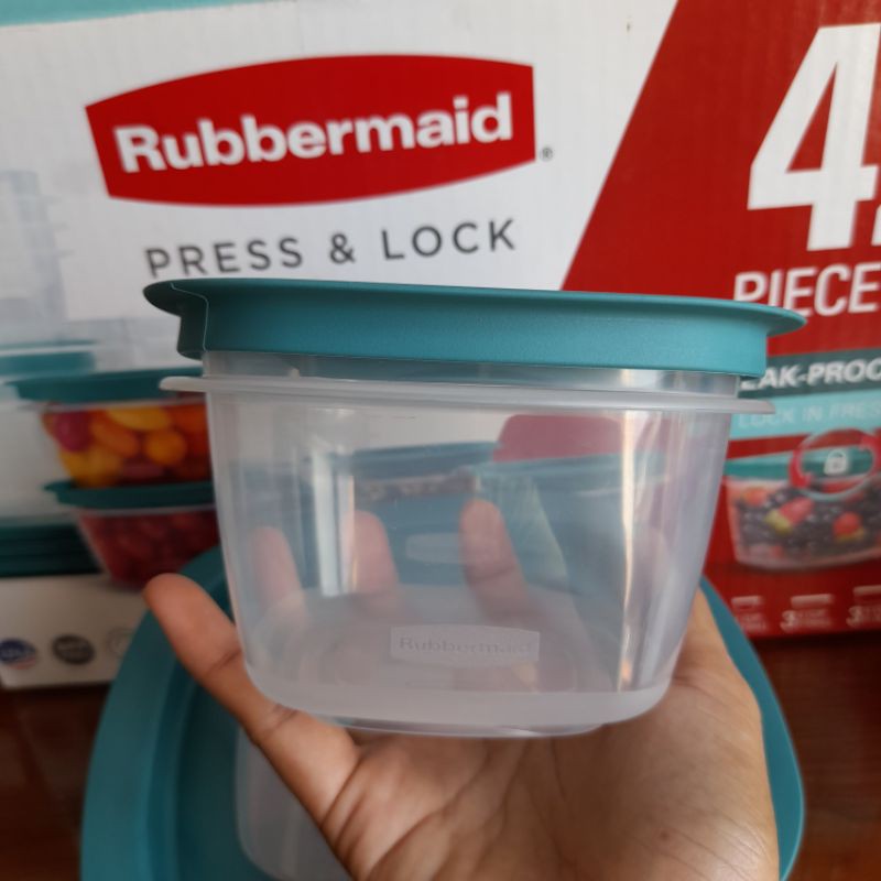 Hộp Rubbermaid nắp xanh - Lẻ size. Hàng chuẩn Mỹ. | BigBuy360 - bigbuy360.vn