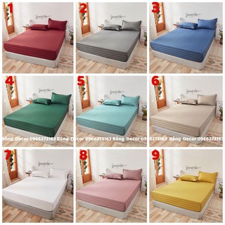 Bộ Ga Gối Cotton Tici Sọc 3F Cao Cấp Chuyên Dùng Cho Khách Sạn HomeStay