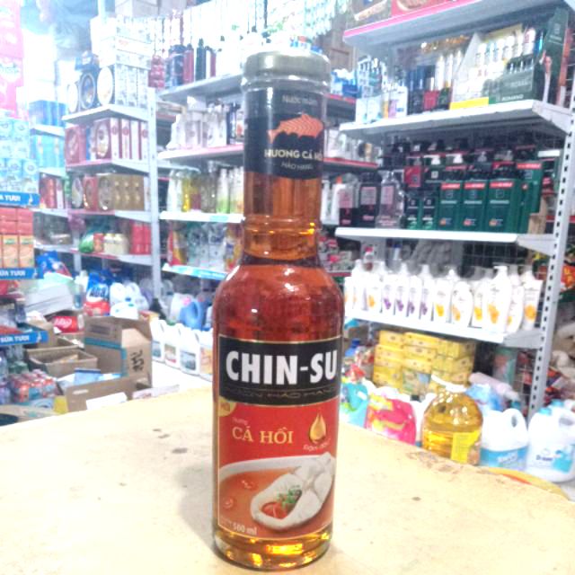 Nước mắm CHIN SU CÁ HỒI 500ml.