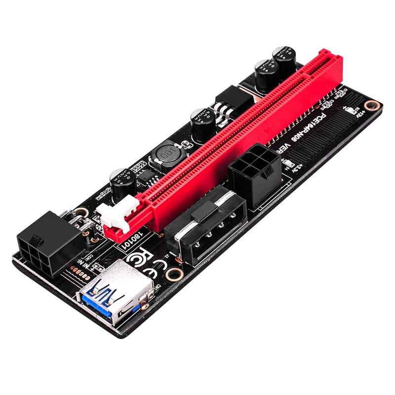 Set 5 cáp chuyển đổi Ver009 USB 3.0 Pci-E 1X 4X 8X 16X | BigBuy360 - bigbuy360.vn