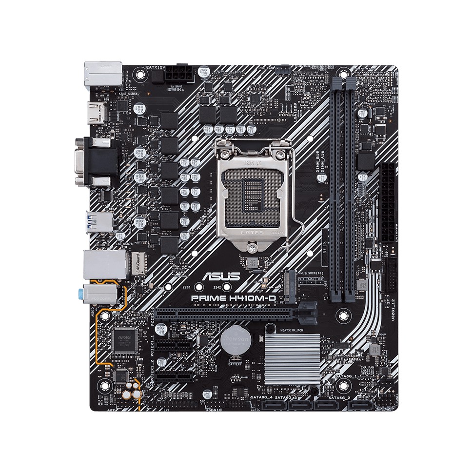 Bo mạch chủ Mainboard ASUS PRIME H410M socket 1200 (hỗ trợ Chip Intel đời thứ 10 - Main mATX)