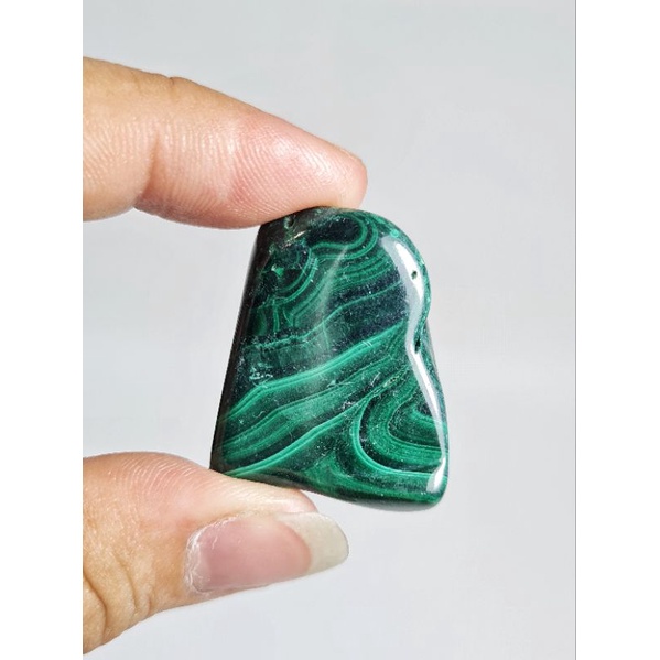 Tumbled Malachite  tự nhiên thanh tẩy Tarot, làm handmade, reiki healing, sưu tầm trưng bày...