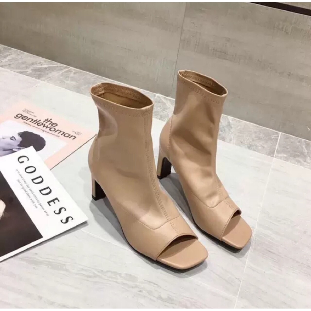 Bốt cao cổ hở mũi da mềm êm chân X21 fullbox | BigBuy360 - bigbuy360.vn