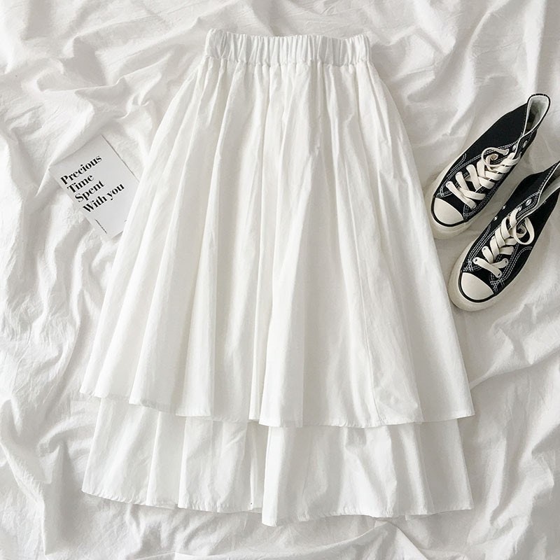 [CHÂN VÁY 2 LỚP] chân váy babydoll 2 tầng dáng xòe - CV07 - jannahouse | BigBuy360 - bigbuy360.vn