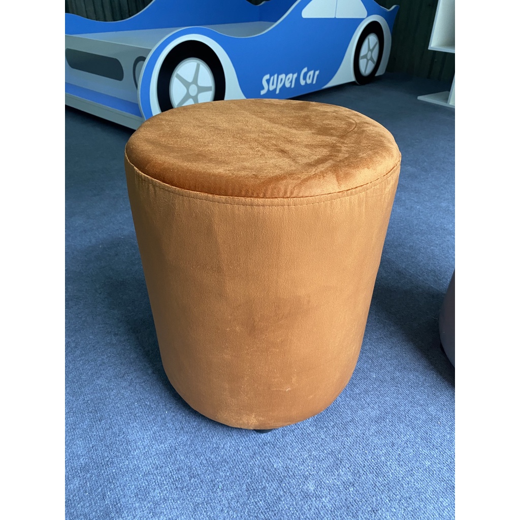 Đôn Ghế Bàn Trang Điểm bằng nỉ, đôn phòng khách,quán cắt tóc, spa, đôn trang trí .