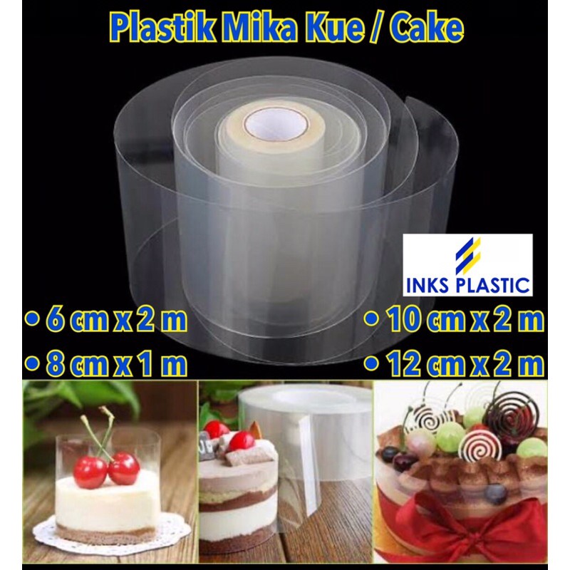 Mica Khuôn Bánh Pudding 8cm Bằng Nhựa Cao Cấp