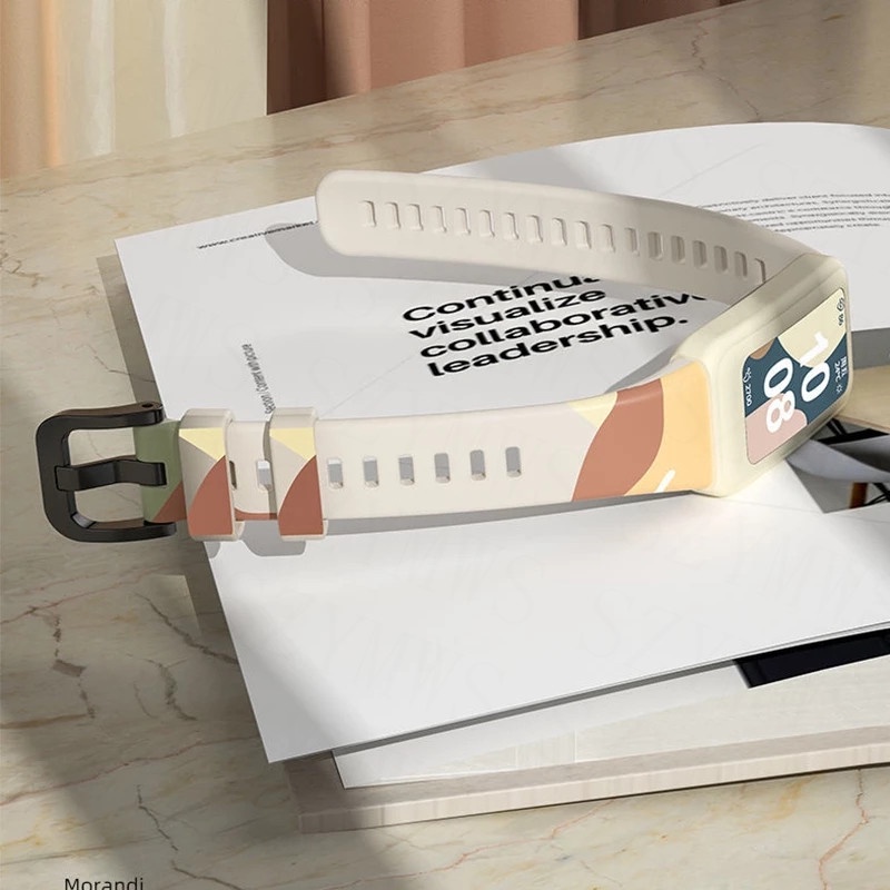 Dây Đeo Silicon Thay Thế Cho Đồng Hồ Thông Minh Huawei Band 7 6 Honor Band 4 / 5 / 6