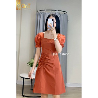 Đầm Công Sở-Váy Chữ A Rút Dây sườn-Đầm Công Sở Thiết Kế